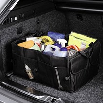[ecolucky] 자동차 트렁크정리함 폴딩박스 수납함 다용도 접이식 보관함, 부직포 접이식 트렁크정리함