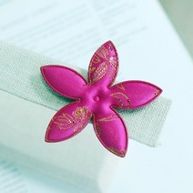 명절 뾰족이 꽃 초음파장식 (10개 묶음), 핫핑크