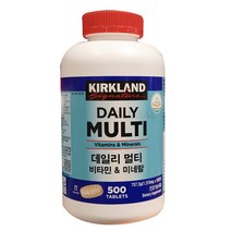 커클랜드시그니춰 데일리 멀티비타민 500정, 단품