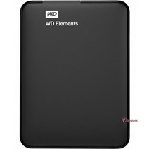 SPRa_WD 포터블외장하드1TB/블랙 Elements 노트북 1테라 백업용 이동식디스크abc401, 상품선택, SPRa_1TB