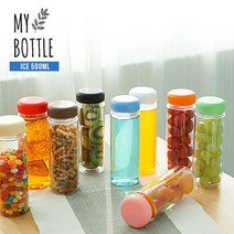 국산 정품 마이보틀 트라이탄 500ml 350ml 물병 물통 물병 마이보틀 단체주문 물통 생수통, 쿠팡1 아이스초코 500ml 그린