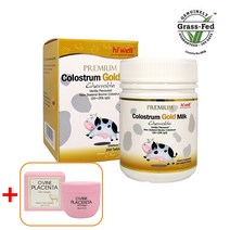 [본사직배송]하이웰 프리미엄 골드 초유 츄어블 200정/어른 초유/온가족/사계절 방목 인증/단백질/뉴질랜드 청정 안심원료, 1통(200정, 2개월 이상)