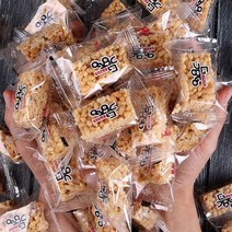 수제강정 쌀강정 180g 튀밥 참깨 들깨 보리 조청 대용량 옛날 전통 과자, 1개