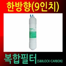 [KT알파쇼핑]국산정품 정수기필터 한방향26.5cm 복합필터 공장직영