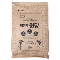 원당 비정제원당 15kg 지대포장, 1개