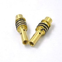 용접턴테이블 레이저용접기 스폿용접기 MIG/MAG 용접 15AK 토치 액세서리 가스 노즐 키트 19 개 접촉 팁 호, 01 0.6mm_01 19pcs, 19개