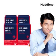 [뉴트리원] 정우성 레드 알티지 오메가3 4박스(4개월분) /rTG오메가3/혈행개선, 상세 설명 참조, 상세 설명 참조, 상세 설명 참조, 상세 설명 참조