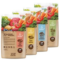 ANF 6free plus 연어와흰살생선 1.8kg 유기농 강아지사료 건식, 오리와연어 1.8kg