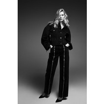 독일 자라 ZARA 지퍼 디테일 봄버 재킷