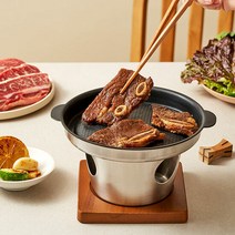 [원스쿠킹] 두툼LA갈비 500g 4팩 2kg (미국산 초이스등급), 단품