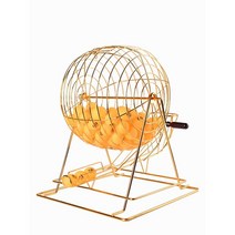 로또 번호 뽑기 룰렛 게임기 룰렛 추천기 숫자 뽑기, 블랙 기본 (볼 없음)