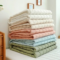 에이트룸 풍기인견 100% 누빔 여름 패드, 썸머 풍기인견_화이트