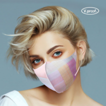 브이프루프 한복마스크, 벽청색(소형)