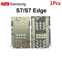 삼성 갤럭시 S7 엣지 S8 S9 노트 10 용 SIM 카드 리더 커넥터 홀더 교체 부품, [06] S10 Plus