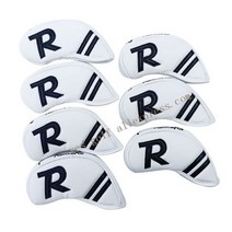 ROMARO아이언 세트 커버 마그네틱 클로저 포함 골프 아이언 49 P(7 개), white