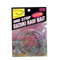 니켄 외수질 채비(SUZUKI BAIT) 생미끼 채비(바늘18호)