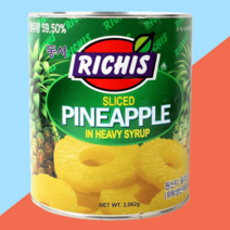동서 리치스 파인애플 슬라이스 3kg 제품