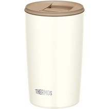 써모스 진공 단열 텀블러 뚜껑 첨부 400ml 화이트 JDP-400 WH