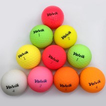 볼빅 비비드 컬러 2피스 3피스 A-급 로스트볼 30알 창고직영 비재생 라운딩용 로스트볼