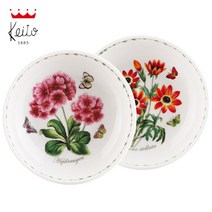 게이또 프렌치가든 찬기(대) 세트 2p 도자기 접시 반찬그릇, 혼합색상