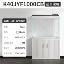 대형수족관 대형 거실 바닥 용어항 초백유리, 100x40x80cm, 옵션3