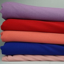 원단대장 폴리에스테르100% 얇은천 스판 무지 색상 의류용 샤롯, 29번컬러(자주색)