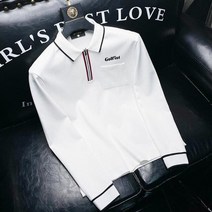 남성 골프 티셔츠 긴팔 기능성 UV차단 골프복 착 긴 소매 착 빅사이즈 냉감 골프웨어