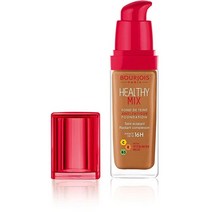 부르조아 Bourjois Healthy Mix 피로 방지 미디엄 커버리지 리퀴드 파운데이션 59 앰버 30ml, 61 Golden/Dore Cappuccino