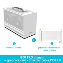 컴퓨터케이스itx pc케이스 본체케이스 게이밍컴퓨터케이스 데스크탑케이스 컴퓨터케이스교체, i100 프로 Wh 슈트