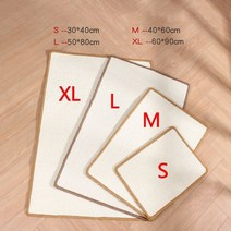 캣타워 놀이터 고양이 긁는 도구 sisal mat 고양이 긁는 포스트 고양이 스크래치 날카롭게 손톱 스크레이퍼 고양이 나무 타워 고양이 장난감 가구 보호대, 하얀색, 30x40cm, 협력사