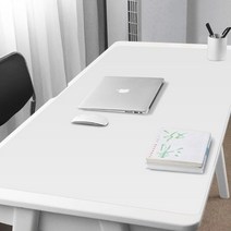 식탁매트 투명 유리대용 데스크 책상 매트, 두께2mm 60cm × 100cm