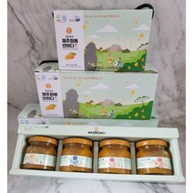 제주도 과일청 벨롱벨롱 제주 청에 반하다 선물세트 여행선물 답례품, 벨롱벨롱 과일청 4종