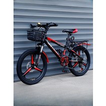 소형 MTB 자전거 경량 18인치 컬러풀 출퇴근 학교, 22인치, 7속도, 02.B