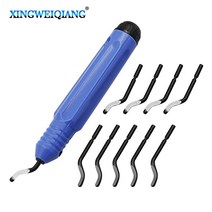동파이프커터 diy hand burr trimming knife edge cutter nb1100 deburring handle for copper tube deburring, 10pcs 블레이드