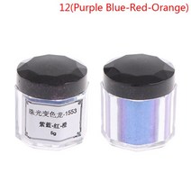 Paint Care5g/병 자동차 카멜레온 안료 페인트 파우더 코팅 마법의 장식 바디 필름 색상 변경 진주, 03 파란