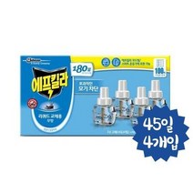 에프킬라 리퀴드 무향 리필 45일 4개입, 상세페이지 참조, 상세페이지 참조