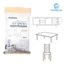 오공 가구 얼룩제거 광택제 클리너 티슈 12매 나무, 단품