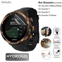 순토 suunto 9 peak 9baro 스마트 시계 화면 보호기용 10pcs 소프트 tpu 하이드로겔 필름 suunto 7 suunto 5 3용 보호 필름 다이빙컴퓨터시계, 순토 5