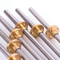 3D프린터 CNC 3D 프린터 리드 나사 8mm 1mm THSL3008D 사다리꼴 Length1001000mm, 200mm+Pitch 1mm Lead 1mm