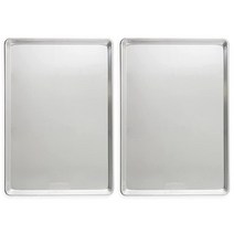 Nordic Ware 천연 알루미늄 상업용 제빵사 하프 시트 및 빅 3748677325, Full Sheet, 2-Pack