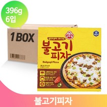 냉동 불고기피자 즉석요리 396g 6입 돌판오븐에구운