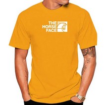 승마 챕스 부츠 장비 말얼굴 T 셔츠 남성 캐주얼 코튼 새로운 패션 여름 짧은 소매 재미 있은 승마 힙합 티, 17 Men Ginger_06 XL