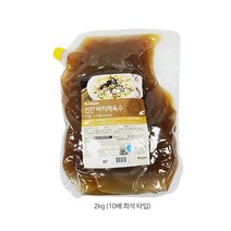 맛있는 대상 진한 바지락육수 2kg 파우치팩 10배희석용, 상품선택, 1 본상품선택