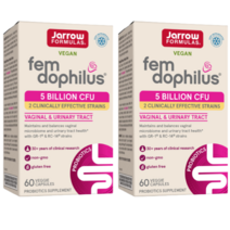 [Jarrow Formulas] 펨 도피러스 유산균 50억 CFU 60 베지캡슐 2 SET