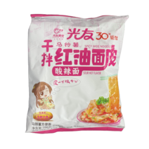 [루의중국식품]중국라면 홍유면피 홍유비빔면 봉지 100g