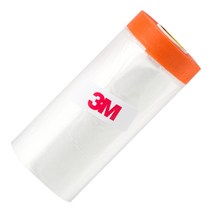 3M 커버링테이프 페인트 도색공사 건축용 비닐 보양테이프(주황) 900mm 낱개, 주황900mm×8개