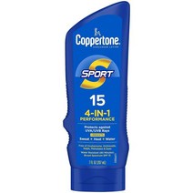 코퍼톤 스포츠 선스크린 SPF 15 로션 방수 바디 7액량 온스, 7 Fl Oz (Pack of 1)