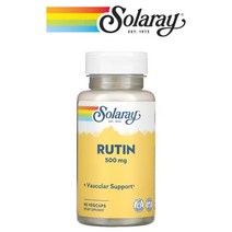 솔라레이 Solaray Rutin 루틴 500mg 90 베지캡슐 회화나무 추출