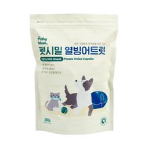 펫시밀 강아지 고양이 동결건조 간식 왕트릿 왕북어 왕치킨 열빙어 1개, 열빙어트릿 300g 1개