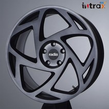 18인치 휴볼트 라디8 S5 다크미스트 5홀 (8.5J +45)